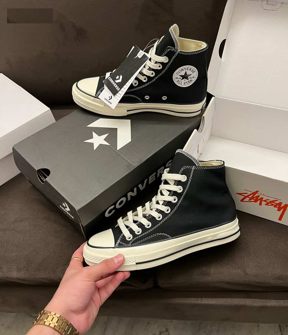 Chuck 70 Black White Unisex Shoes