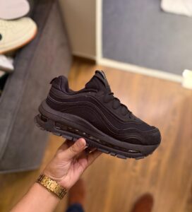 Airmax 97 Futura Tripple Black Sneaker For Boys (3)